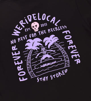 FOREVER BLACK TEE - WERIDELOCAL