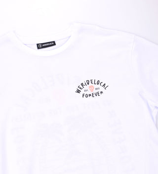 FOREVER WHITE TEE - WERIDELOCAL