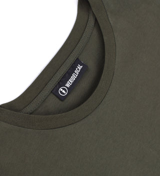 GOOD TIMES MIDNIGHT OLIVE TEE - WERIDELOCAL