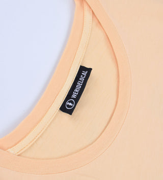 GOOD TIMES PEACH WOMEN TEE - WERIDELOCAL
