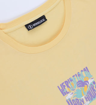 HAPPY HOUR FADED-APRICOT TEE - WERIDELOCAL
