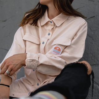 SURFISTA CREME WOMEN SWEAT SHIRT - WERIDELOCAL