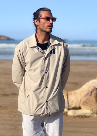 BASIC BEIGE COACH JACKET