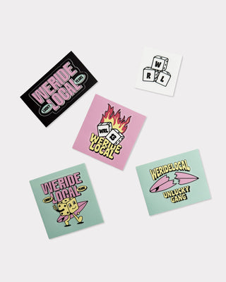 LUCKY 13 STICKER PACK