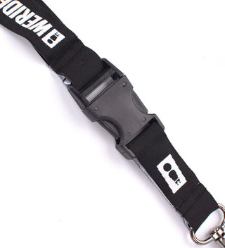 Logotype Black Lanyard - WERIDELOCAL