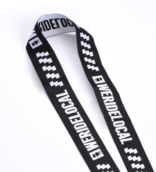 Logotype Black Lanyard - WERIDELOCAL