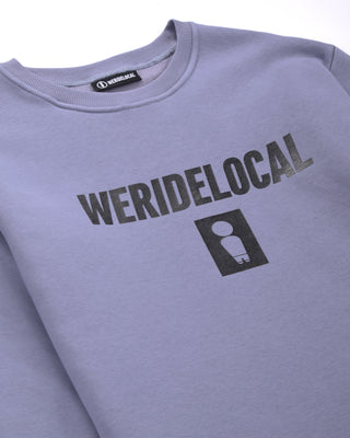 LOW RIDER PALE VIOLET CREWNECK