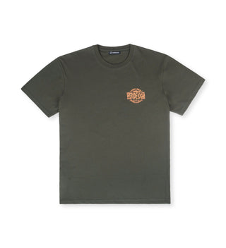Made To Shred Khaki Cotton T-shirt  - We Ride Local