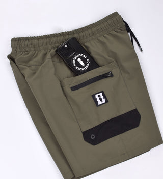OVERSEAS ARMY HYBRID BOARDSHORTS - WERIDELOCAL