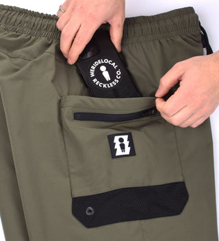 OVERSEAS ARMY HYBRID BOARDSHORTS - WERIDELOCAL
