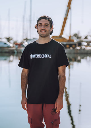LOGOTYPE BLACK TEE