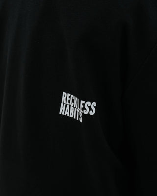 STOKED BLACK LIGHT ZIPPED HOODIE
