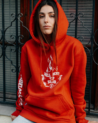 HELL BENT RED HOODIE