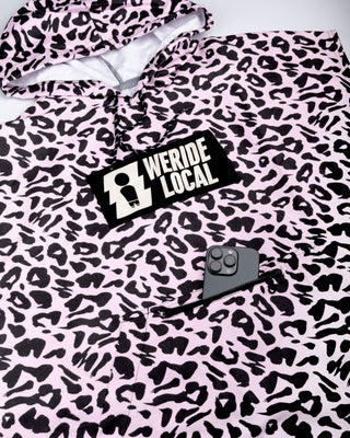 PINK LEOPARD TRAVEL PONCHO