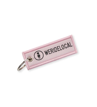 Pink Keychain - We Ride Local
