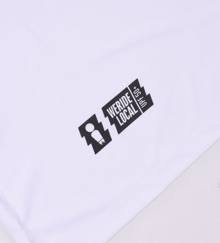 RIDER WHITE TEE RASHGUARD - WERIDELOCAL