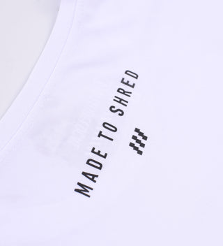 RIDER WHITE TEE RASHGUARD - WERIDELOCAL