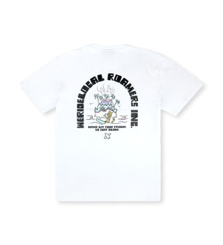 Roamers White Cotton T-shirt - We Ride Local