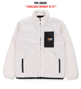 SHELTER SHERPA CREAM FLEECE JACKET