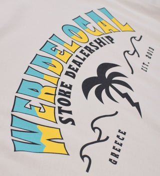 SWELL LIGHT SAND TEE - WERIDELOCAL