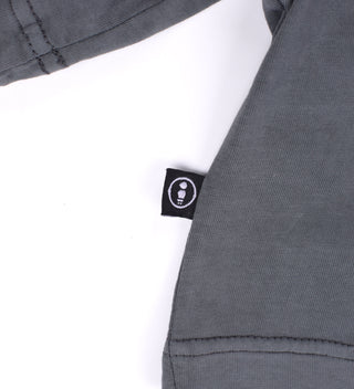 SWELL PIGMENT BLACK CROP TOP - WERIDELOCAL