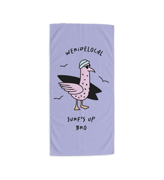 SURF'S UP PRINTED TOWEL