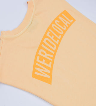 UNION PIGMENT APRICOT TANK TOP - WERIDELOCAL