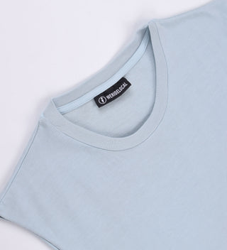 UNION PIGMENT TEAL RAWCUT TANK TOP - WERIDELOCAL