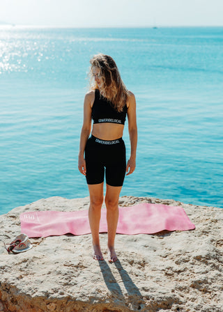 LOGOTYPE SPORTS BRA BLACK