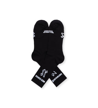 BARK RIDERS BLACK SUMMER SOCKS