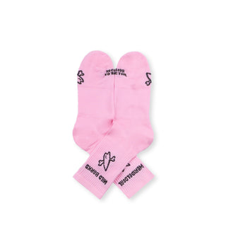 BARK RIDERS PINK SUMMER SOCKS