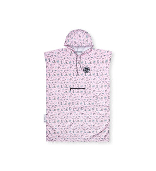 BARK RIDERS PINK TRAVEL PONCHO