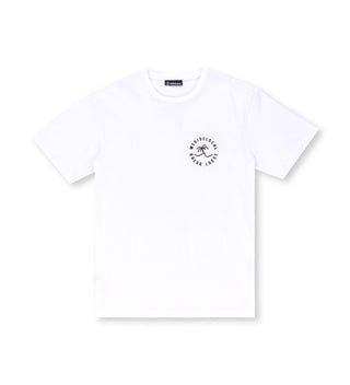 BREAK LOOSE WHITE TEE - WERIDELOCAL