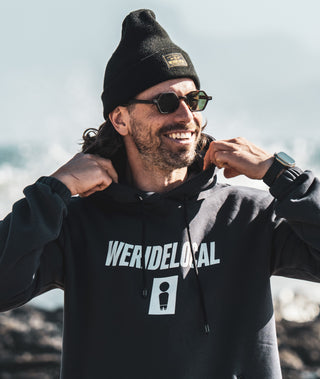 BIG SHOT GRAPHITE HOODIE - WERIDELOCAL