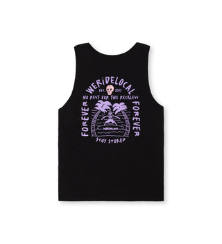 FOREVER BLACK TANK TOP - WERIDELOCAL