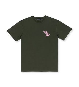 GOOD TIMES MIDNIGHT OLIVE TEE - WERIDELOCAL