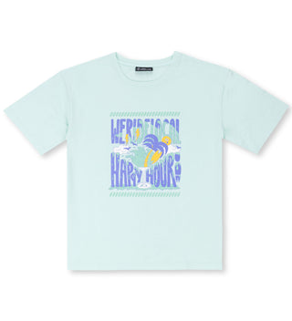 HAPPY HOUR CORAL MINT WOMEN TEE