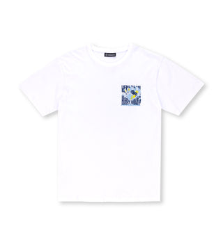 HAPPY HOUR WHITE TEE - WERIDELOCAL