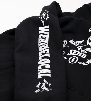 HELL BENT BLACK HOODIE