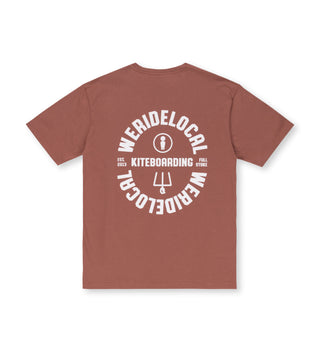 KITEBOARDING PALE APPLE TEE - WERIDELOCAL