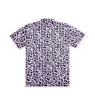 PINK LEOPARD JERSEY SHIRT