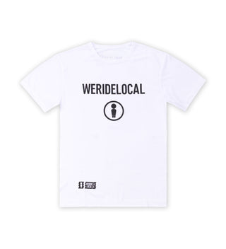 RIDER WHITE TEE RASHGUARD - WERIDELOCAL