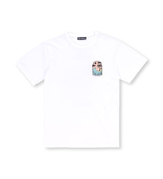 TIDAL DREAM WHITE TEE - WERIDELOCAL