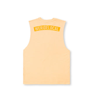 UNION PIGMENT APRICOT TANK TOP - WERIDELOCAL