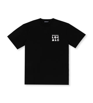 WINGS BLACK TEE - WERIDELOCAL