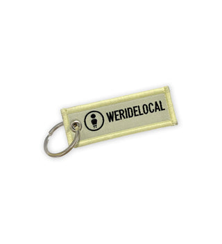 LOGOTYPE APRICOT KEYCHAIN - WERIDELOCAL