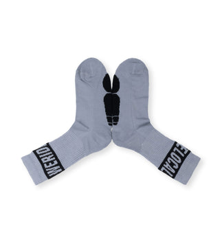 STATEMENT GREY SUMMER SOCKS