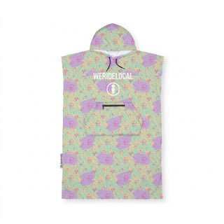 Groovy Pop Travel Poncho - WERIDELOCAL