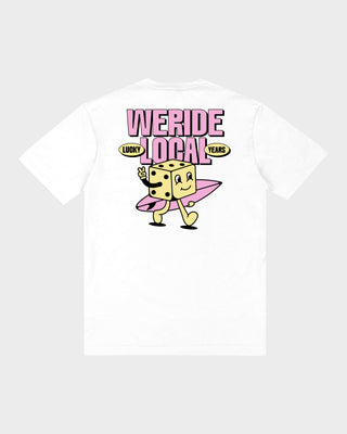 SURFIN' DIE WHITE TEE