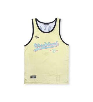 We Ride Local Team Banana jersey – breathable mesh with loose fit and We Ride Local logo stamped in the center.